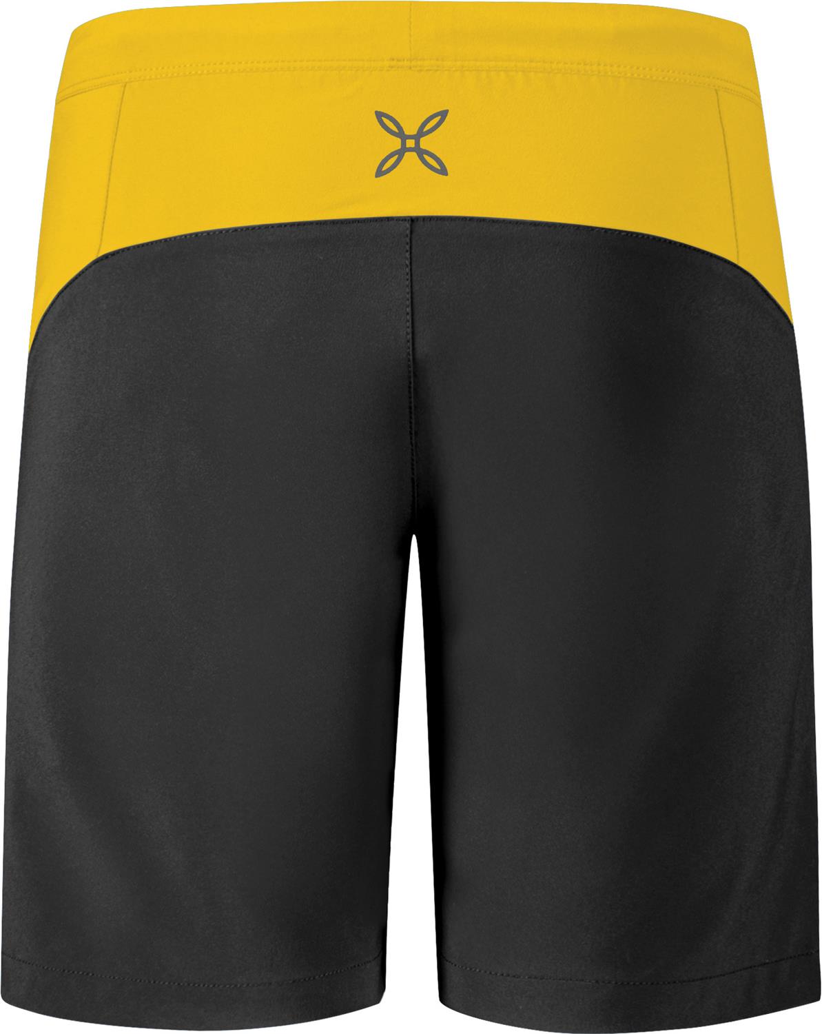 Montura - RISE BERMUDA KIDS — MUSTARD — Vista posteriore 3