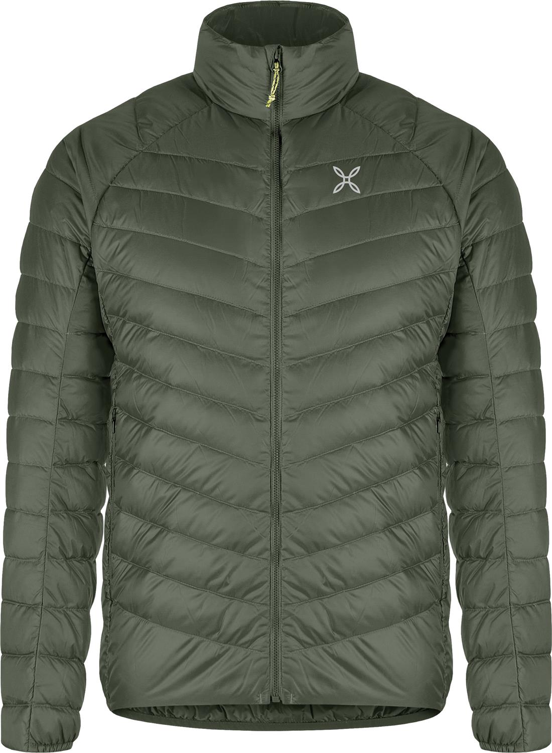 Montura - BREEZE DUVET JACKET — VERDE SALVIA/SUNNY LIME — Vista frontale 1