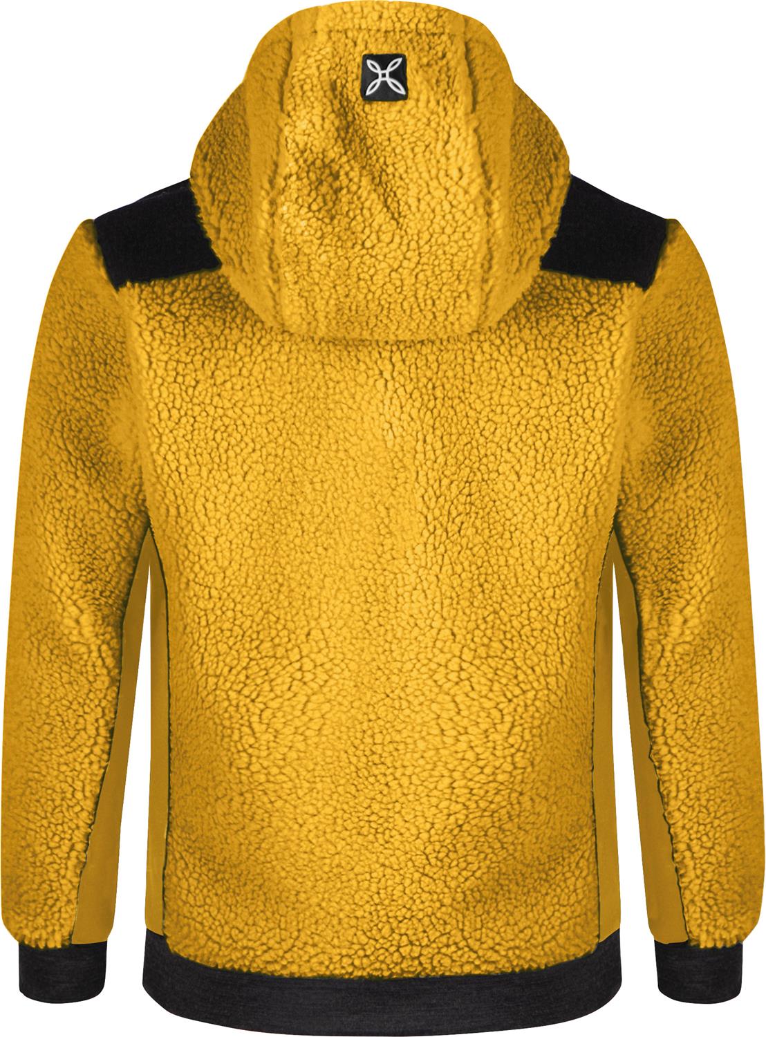Montura - SHERPA HALF ZIP MAGLIA KIDS — MUSTARD — Vista posteriore 3