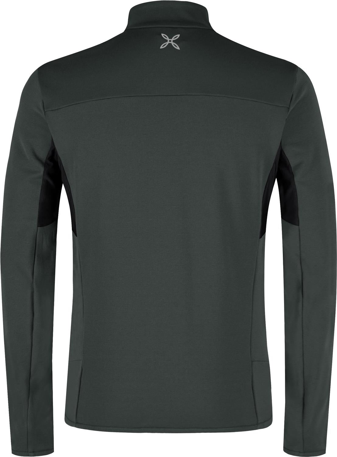Montura - STRETCH 2 MAGLIA — ANTRACITE/VIBE GREEN — Vista posteriore 2