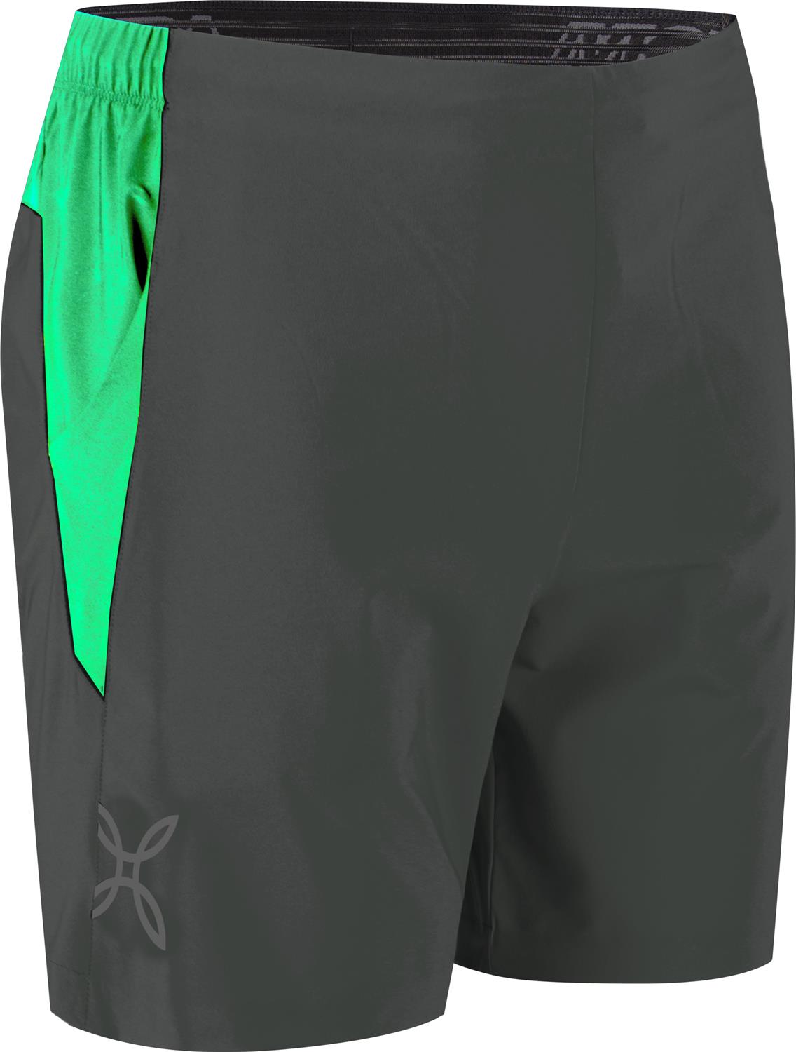Montura - SYNTH SHORTS — ANTRACITE/VIBE GREEN — Immagine 2