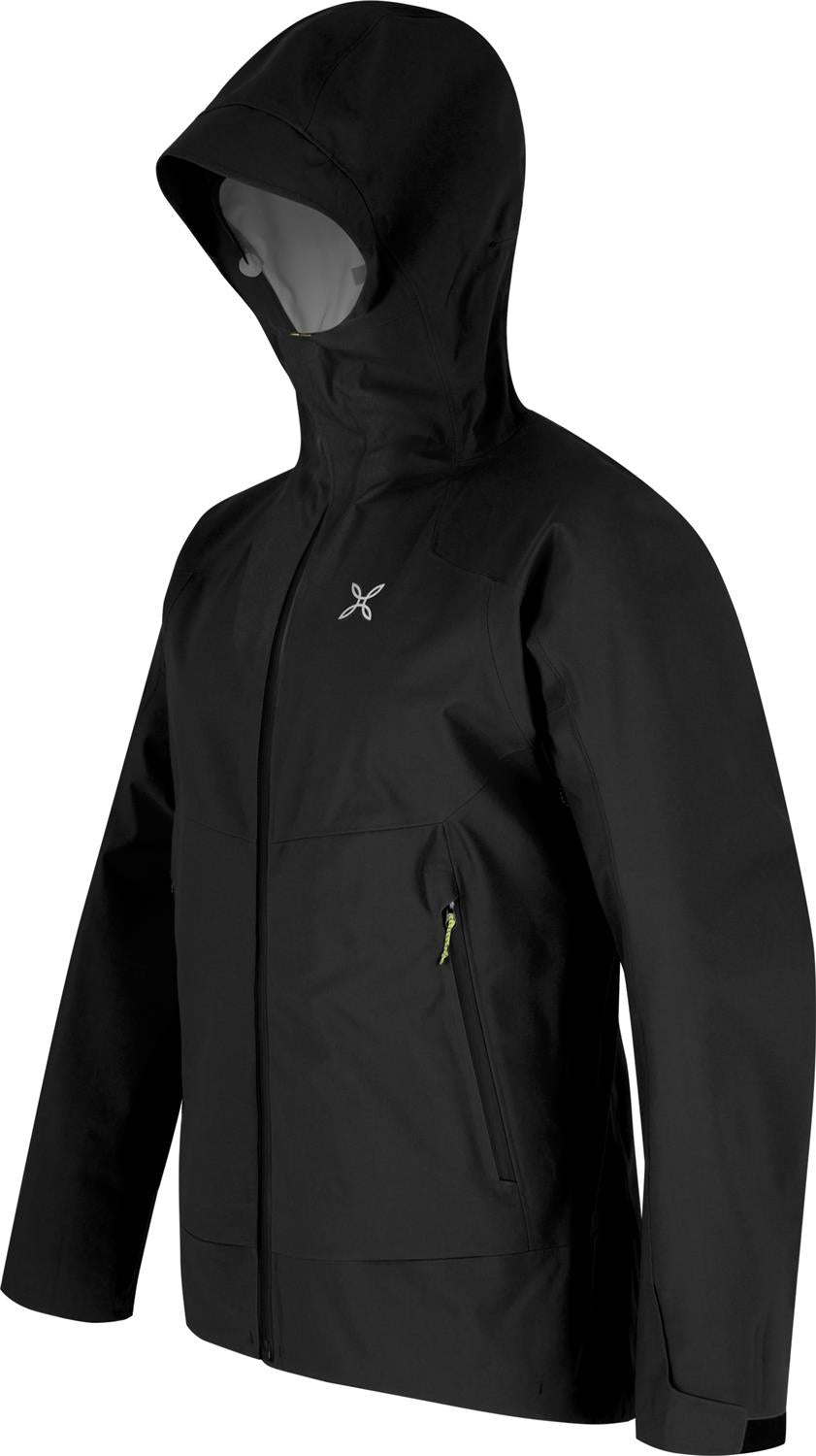 Montura - LAND PROMETEO JACKET — BLACK/SUNNY LIME — Immagine 2