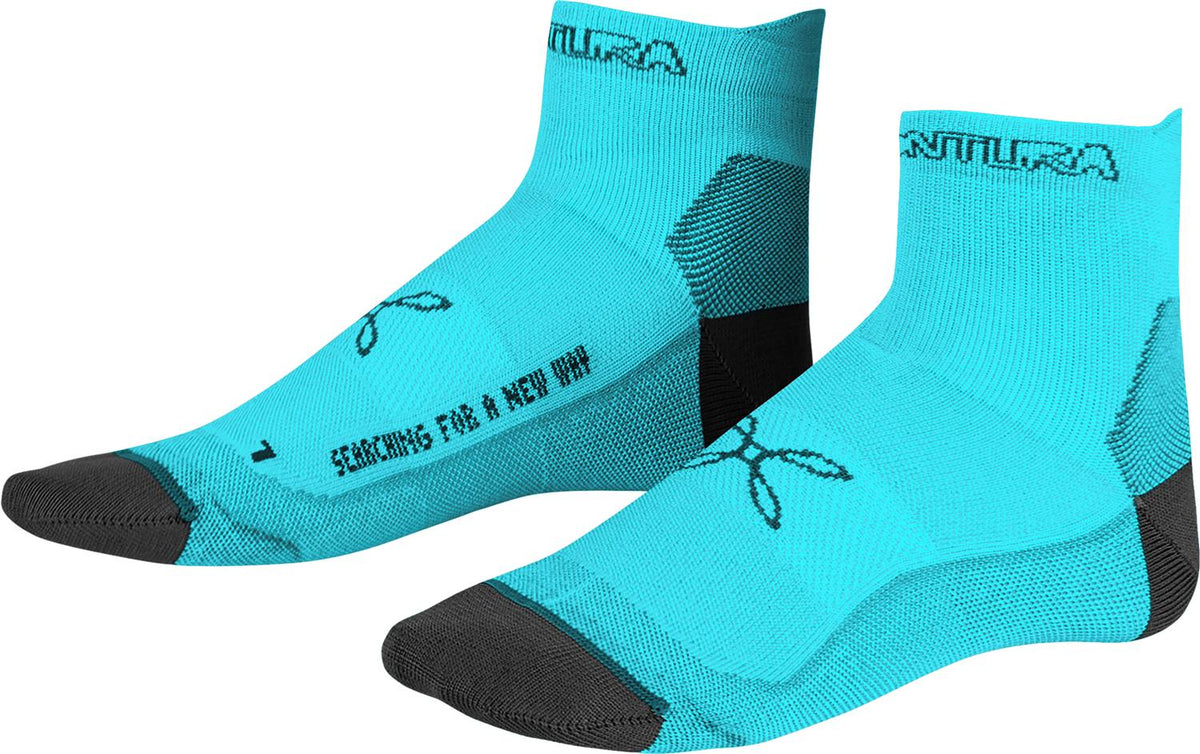 Montura - SHADOW DRYARN SOCKS — TURQUOISE/GRAPHITE BLUE — Vista frontale 1