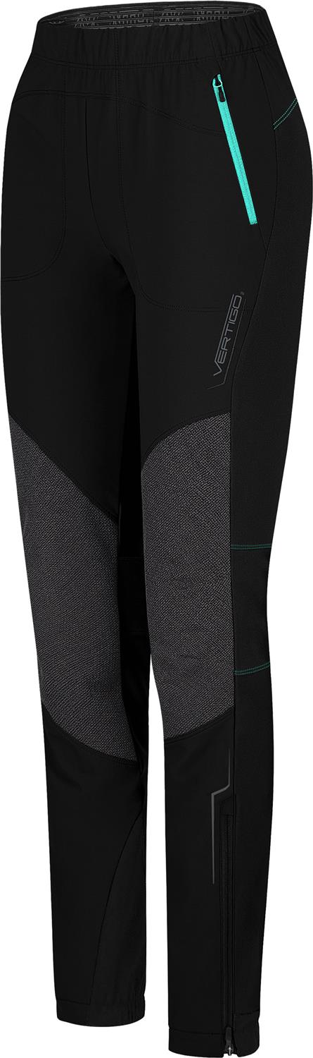 Montura - VERTIGO 2 PANTS WOMAN — BLACK/BRIGHT TEAL — Immagine 2