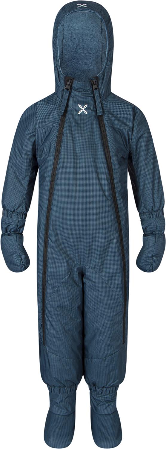 Montura - SNOW OVERALL BABY — BLU CENERE — Vista frontale 1