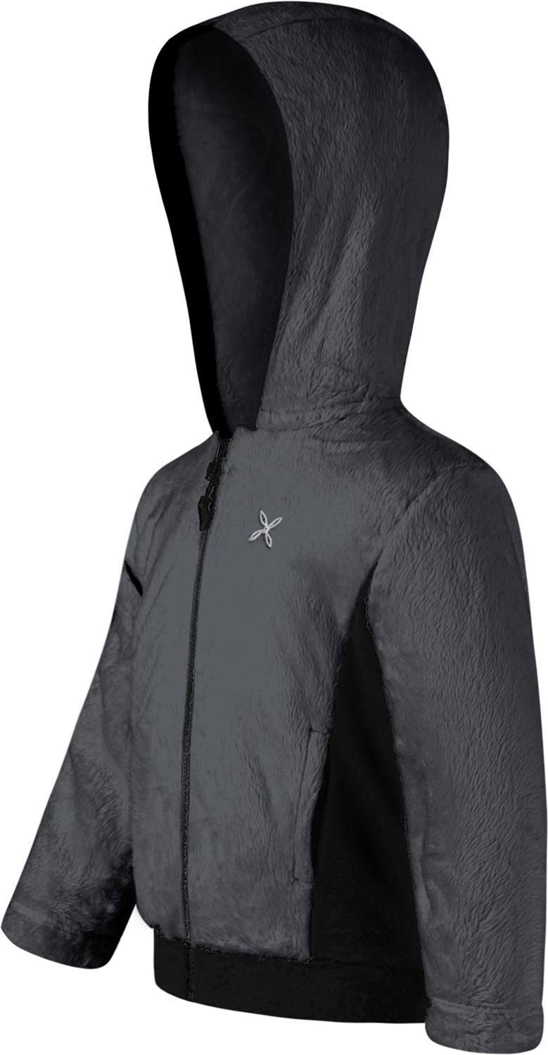 Montura - POLAR STRETCH HOODY JKT BABY — ANTRACITE — Immagine 2
