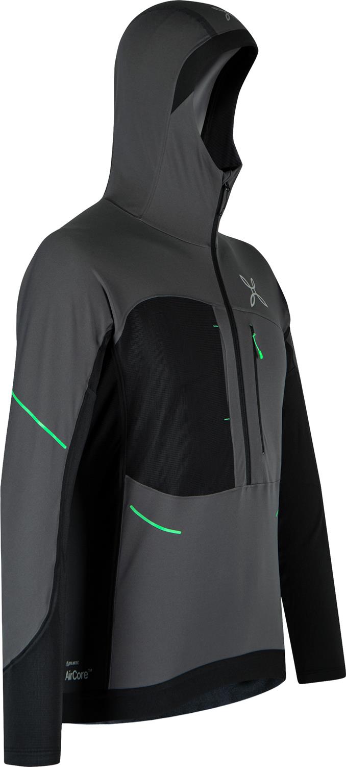 Montura - RITMO PTC AIRCORE HALF ZIP M. — ANTRACITE/VIBE GREEN — Immagine 2