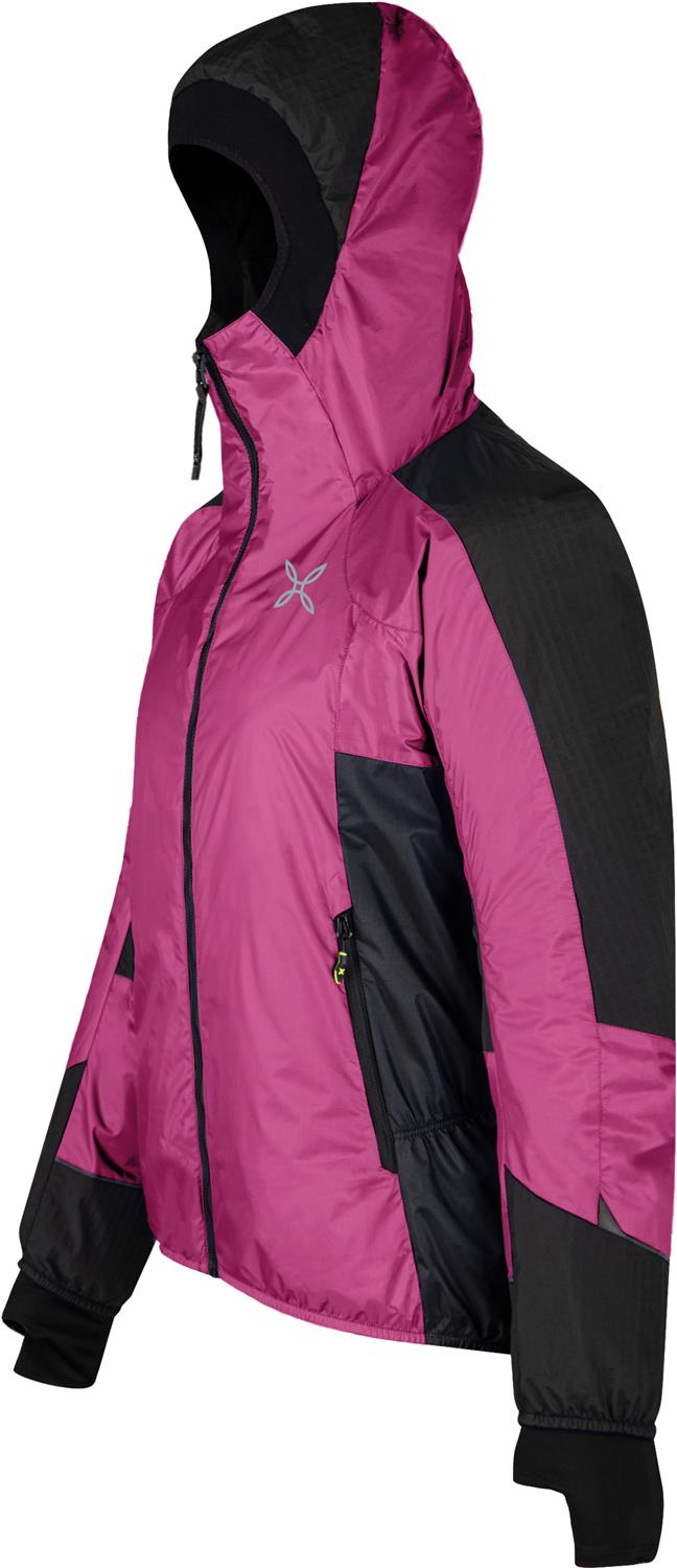 Montura - SKISKY EVO HOODED JACKET WOMAN — BATON ROUGE/SUNNY LIME — Immagine 2