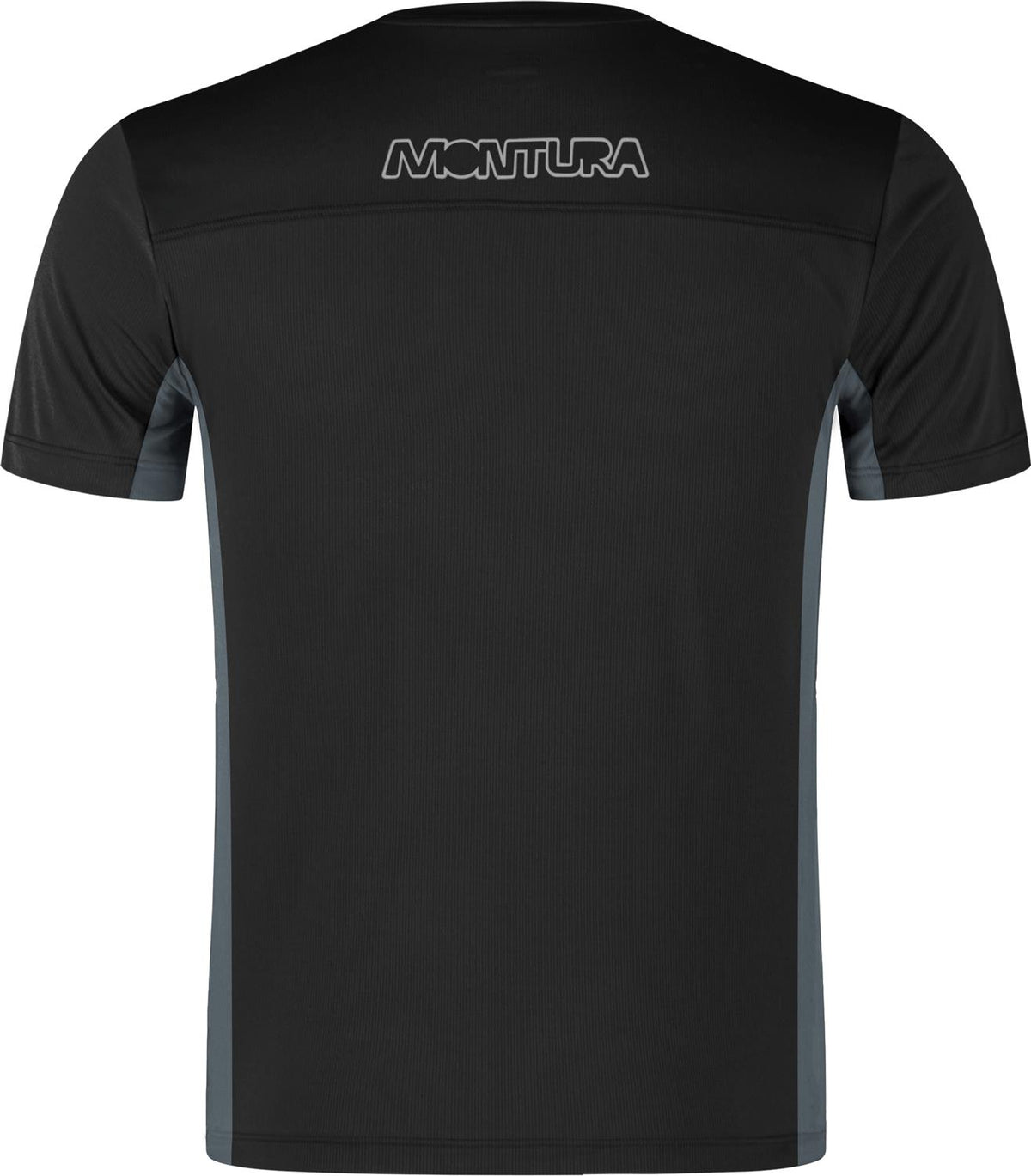 Montura - WORLD 2 T-SHIRT — BLACK/PIOMBO — Vista posteriore 2