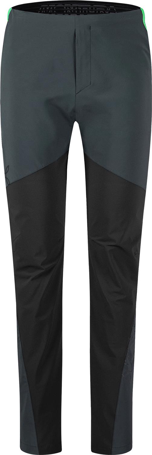 Montura - SYNTH PANTS — ANTRACITE/VIBE GREEN — Vista frontale 1