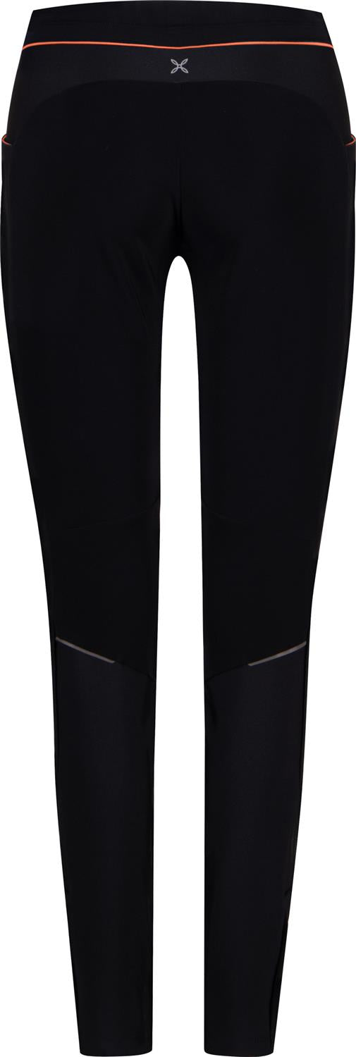 Montura - THERMO FIT 2 PANTS WOMAN — BLACK/MELON — Vista posteriore 3