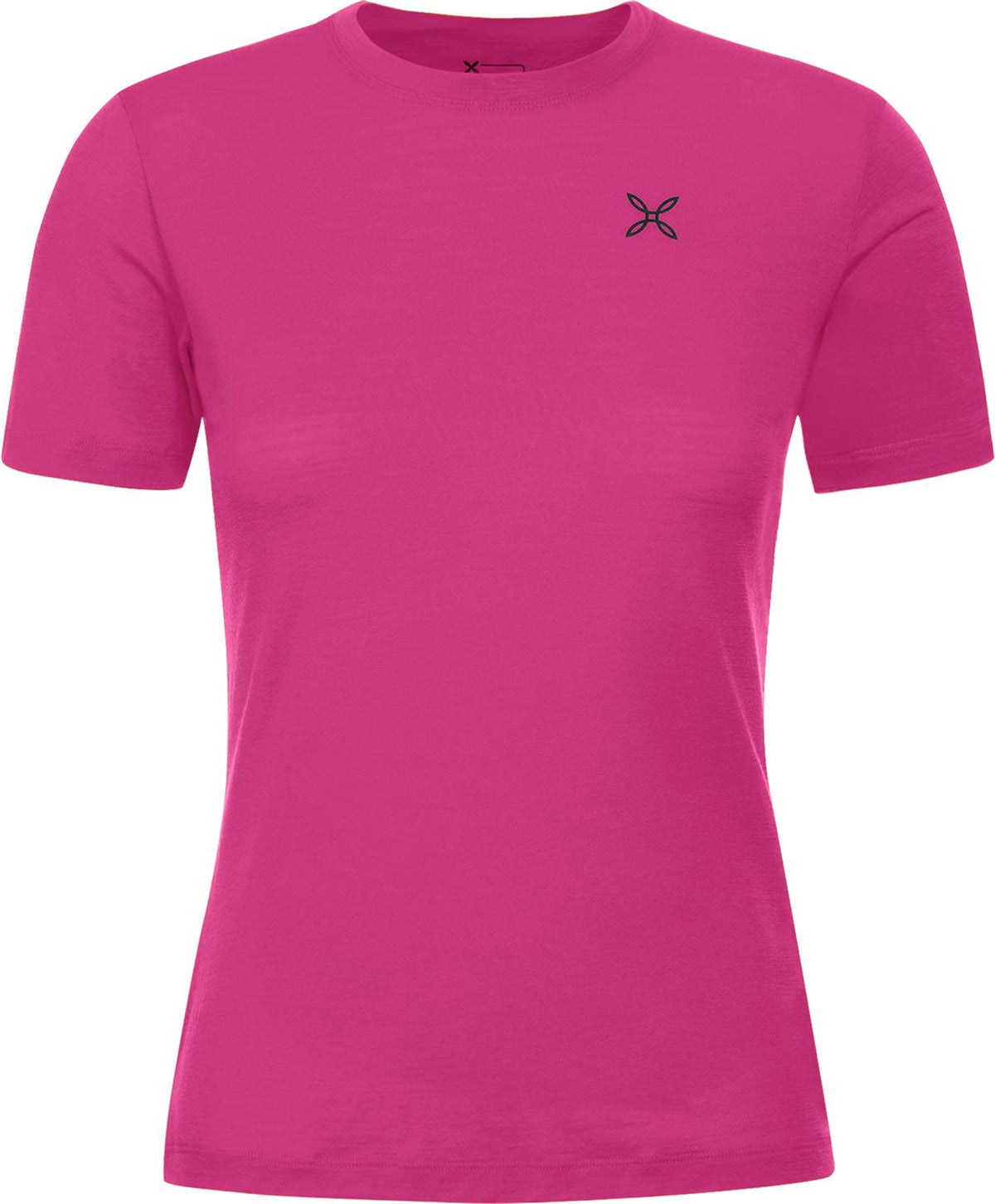 Montura - LOGO MERINO T-SHIRT WOMAN — BATON ROUGE — Vista frontale 1