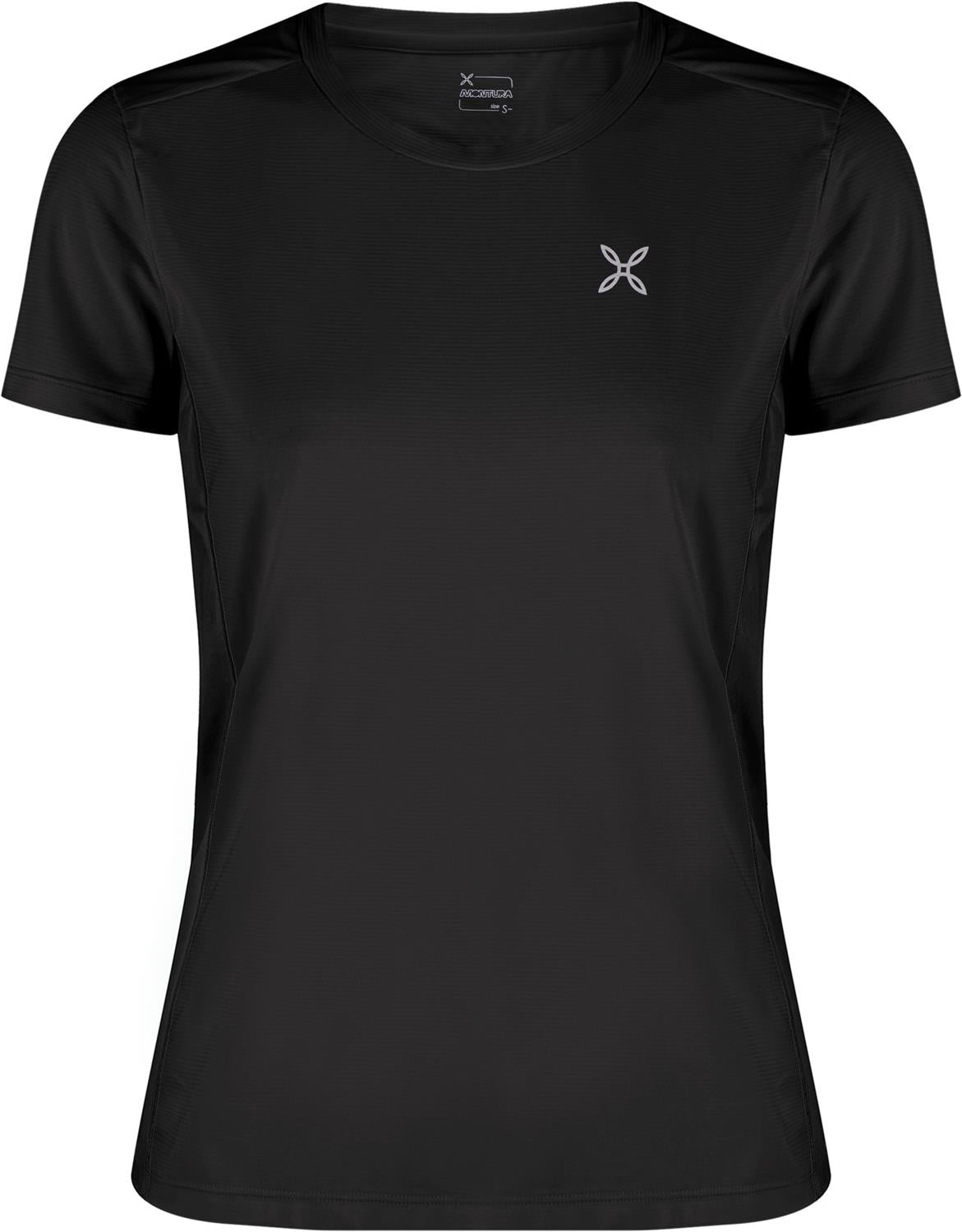 Montura - SUNSET T-SHIRT WOMAN — BLACK — Vista frontale 1