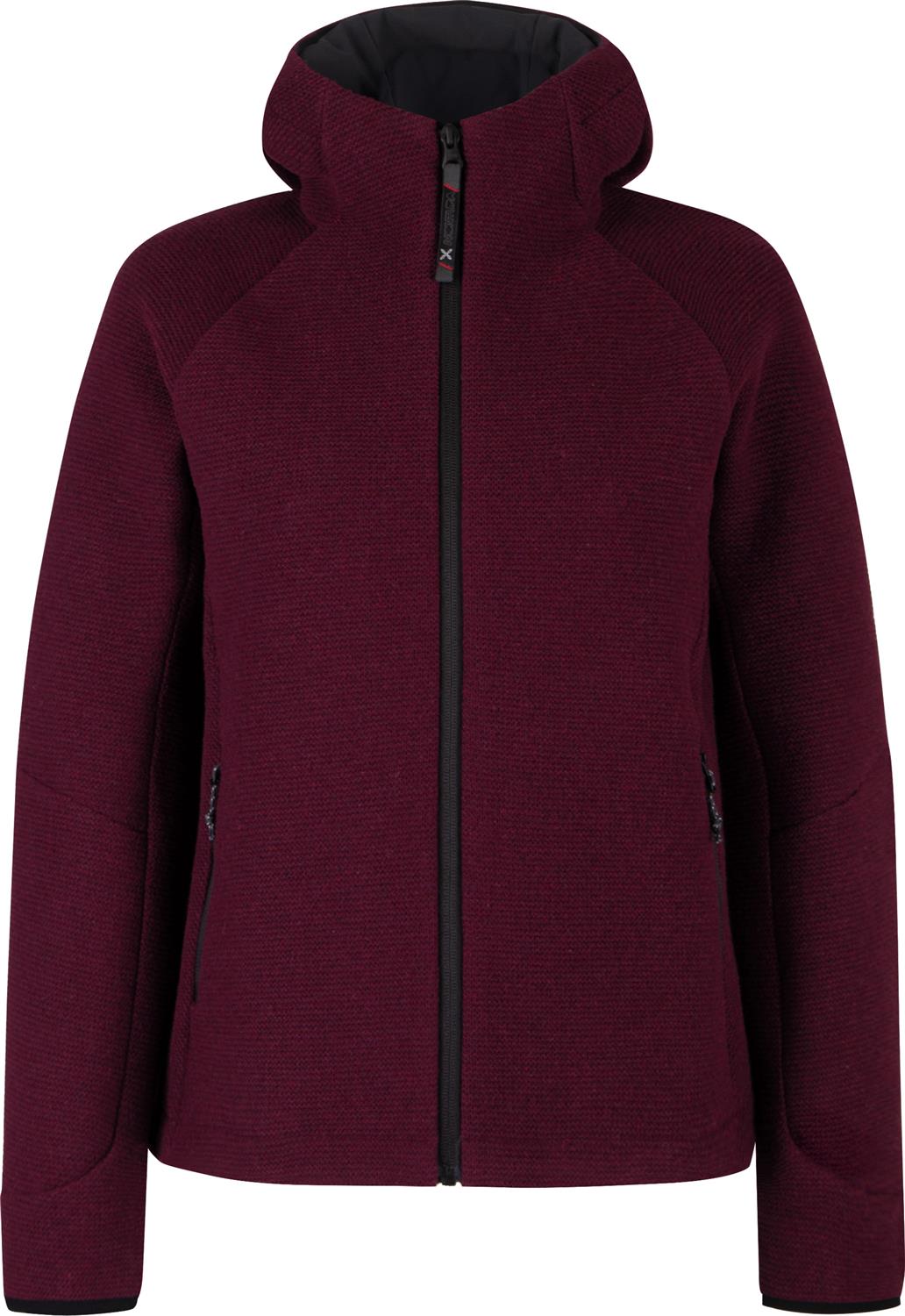 Montura - ESSENCE WOOL JACKET WOMAN — WINDSOR WINE — Vista frontale 1