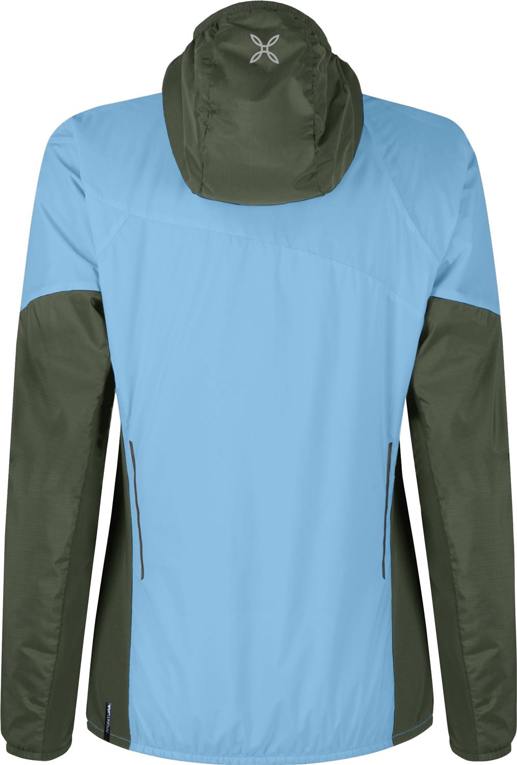 Montura - TRACCIA OCTA HOODED JACKET WOM — DUSK/VERDE SALVIA — Vista posteriore 3