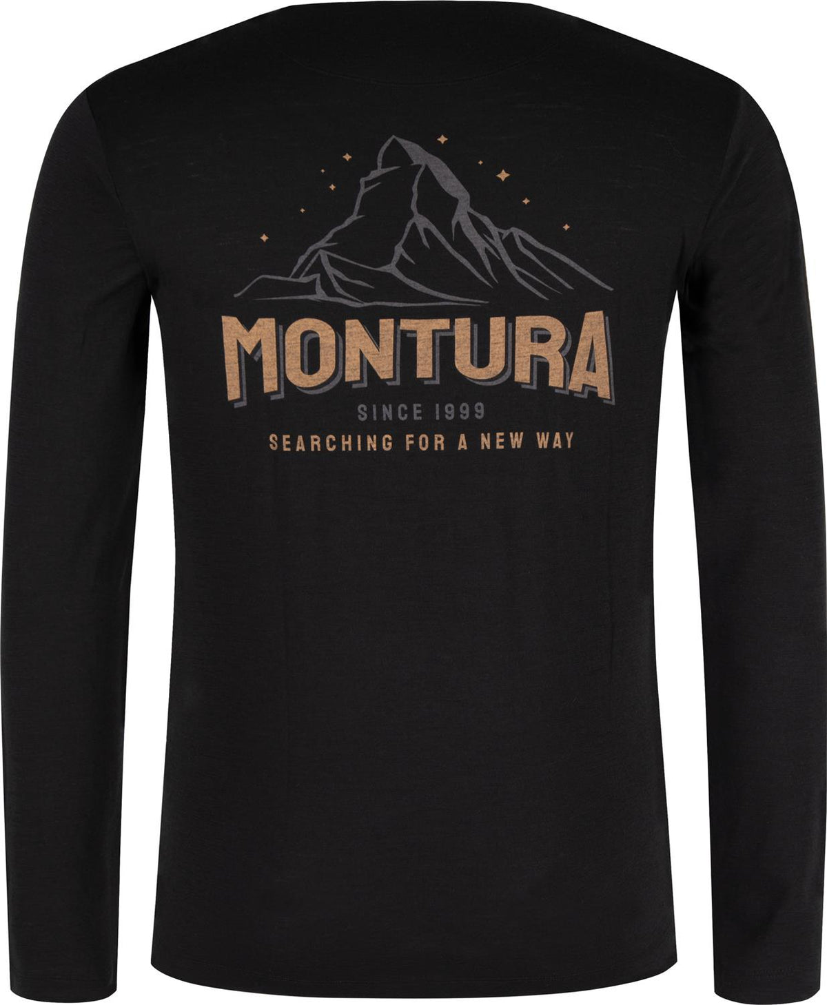 Montura - MERINO MOUNTAIN MAGLIA — BLACK — Vista posteriore 2