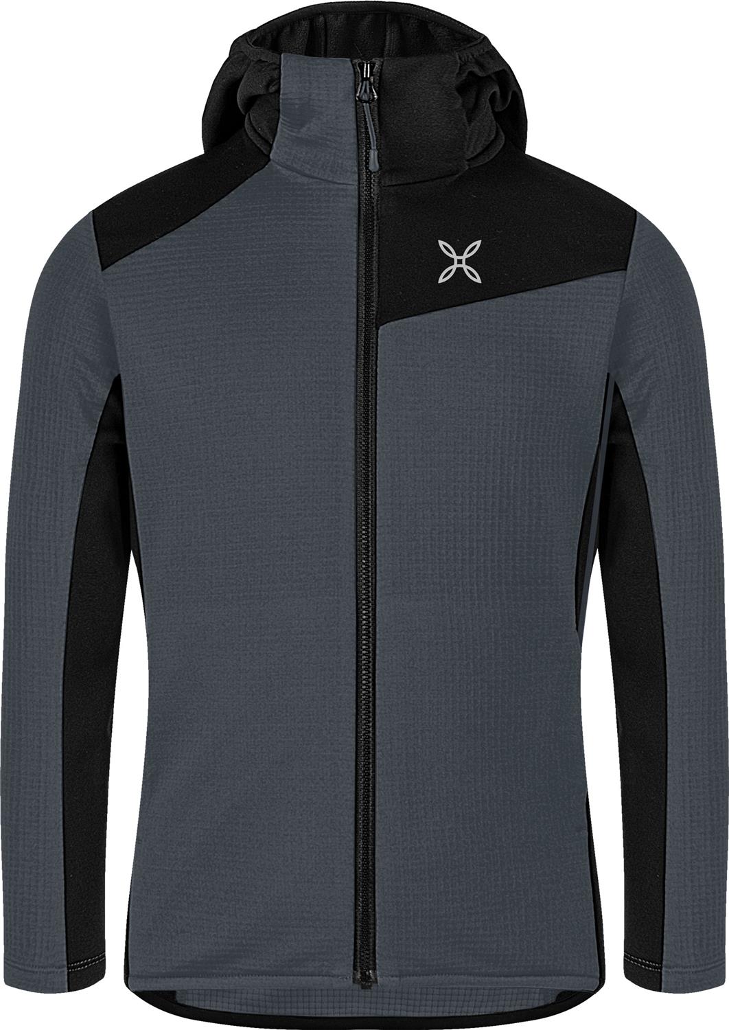 Montura - MELIS HOODED MAGLIA KIDS — PIOMBO — Vista frontale 1