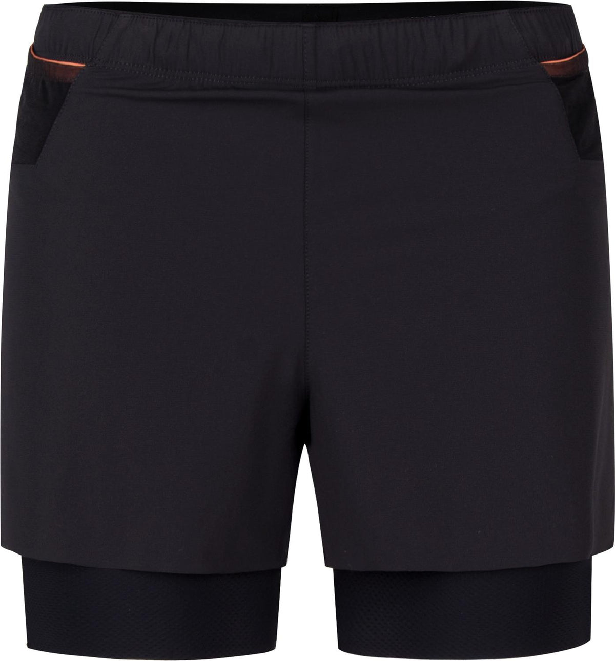 Montura - SHADOW 2 SHORTS WOMAN — ARDESIA/MELON — Vista frontale 1