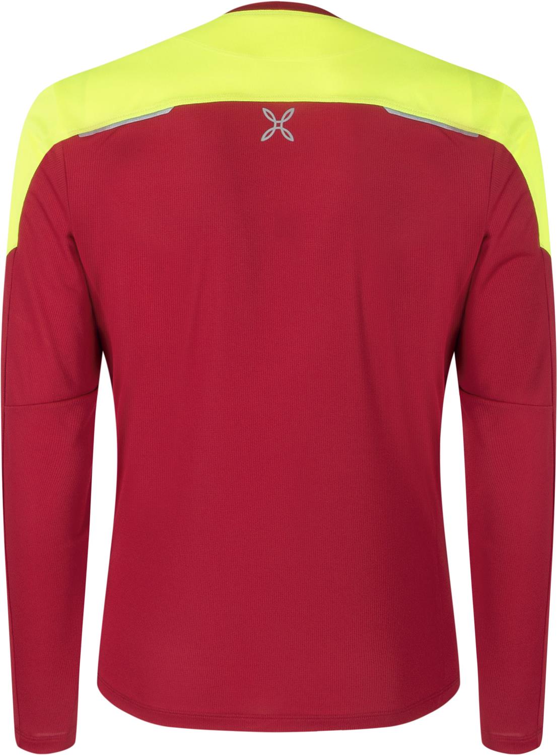 Montura - HIGH MAGLIA — ROSSO/GIALLO FLUO — Vista posteriore 2