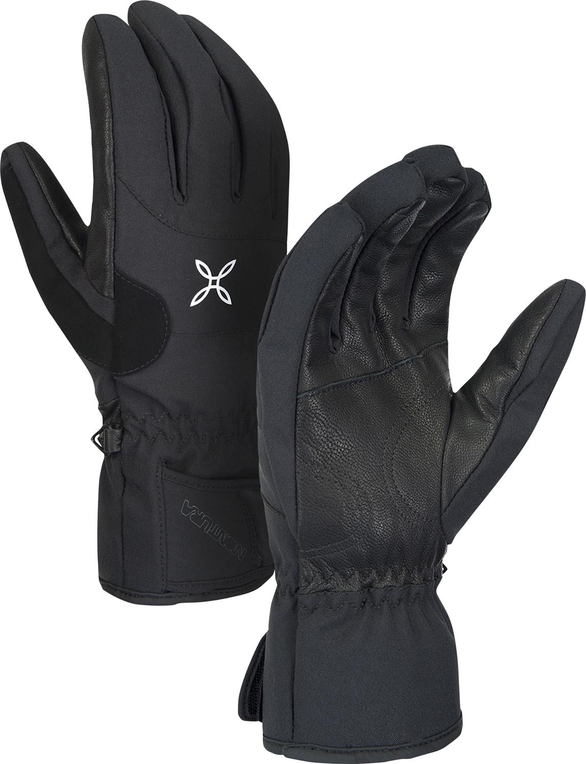 Montura - SKI LIGHT GLOVE — BLACK — Vista frontale 2