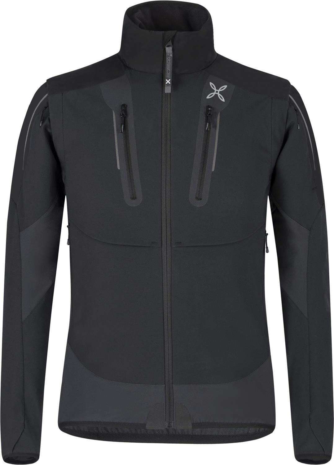 Montura - BRAVE 3 JACKET — BLACK — Vista frontale 1