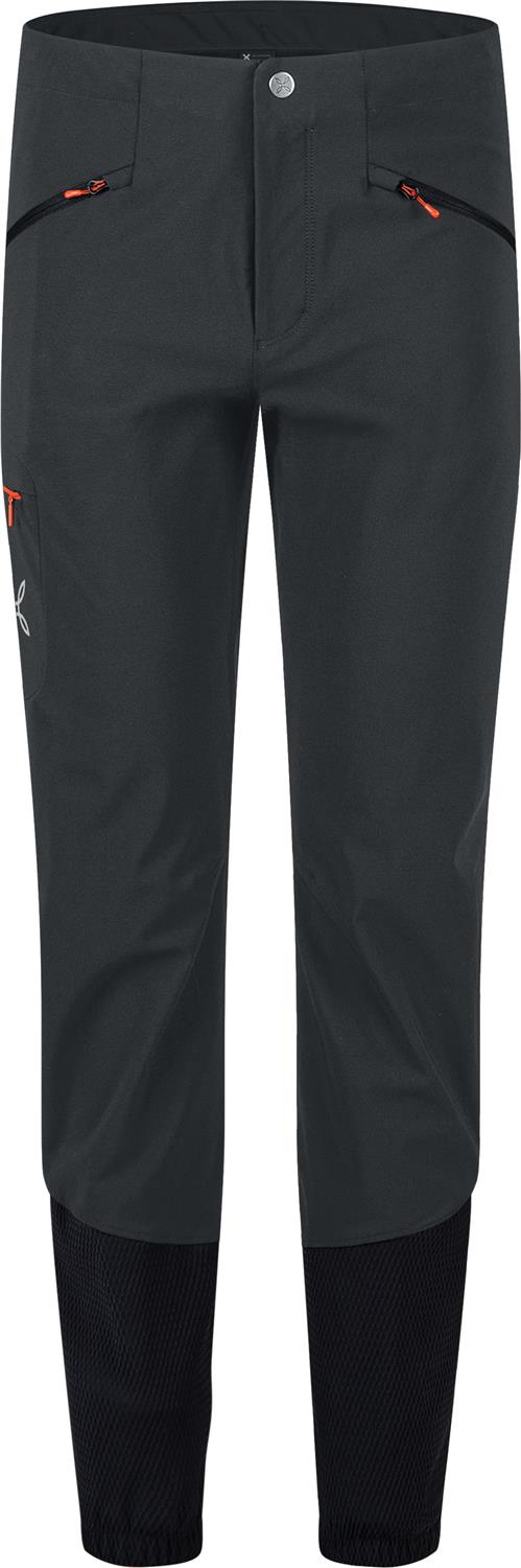 Montura - VERTIGO ALLROUND PANTS — ANTRACITE/ORANGE — Vista frontale 1