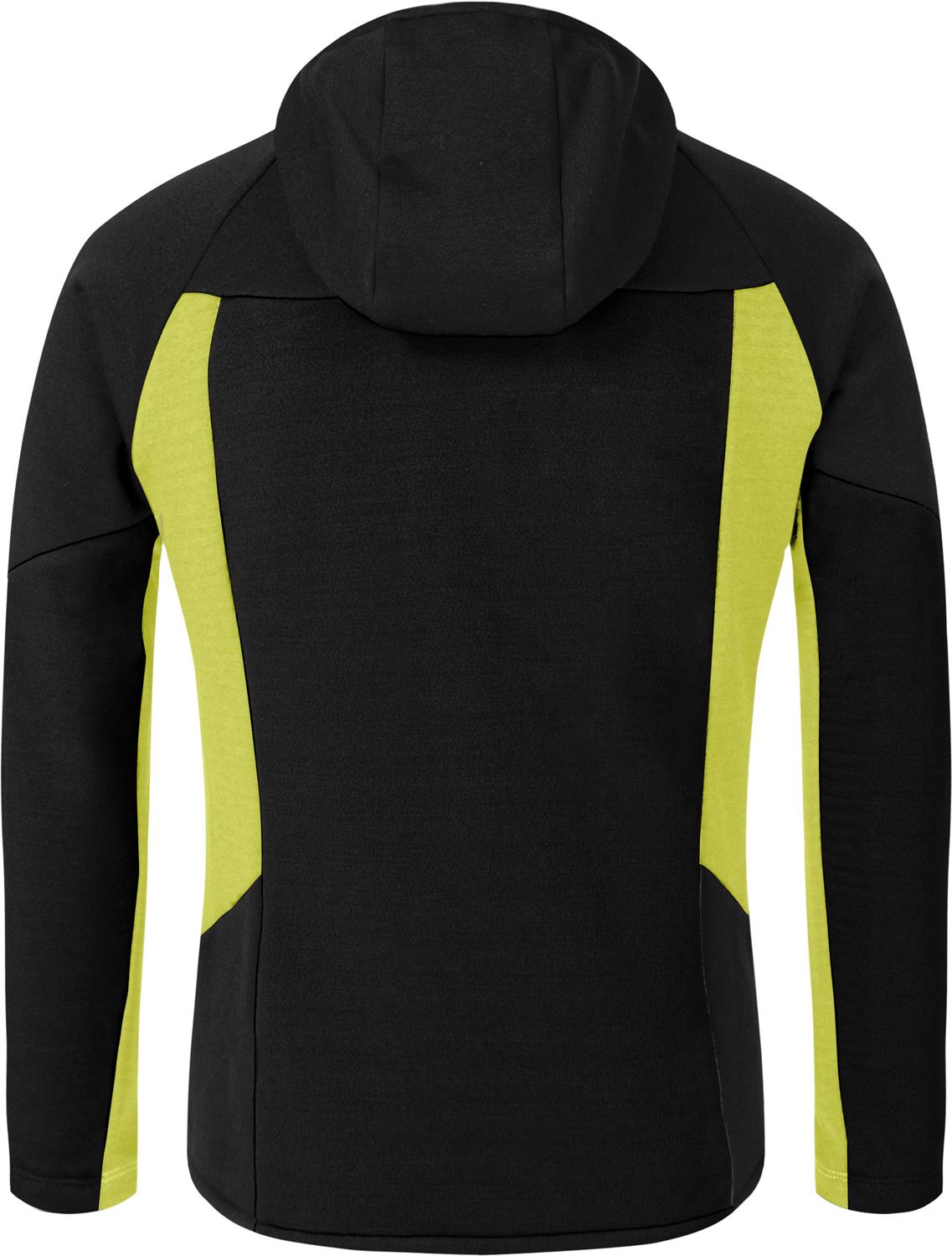 Montura - SKY PLUS MAGLIA KIDS — BLACK/VERDE LIME — Vista posteriore 3