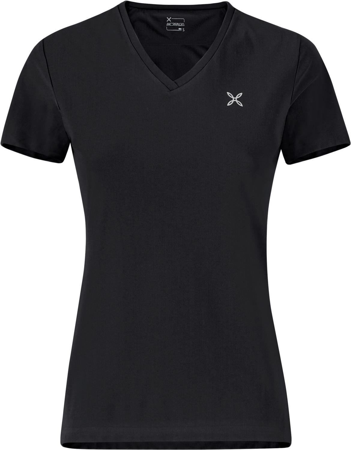 Montura - SENSI T-SHIRT WOMAN — BLACK — Vista frontale 1