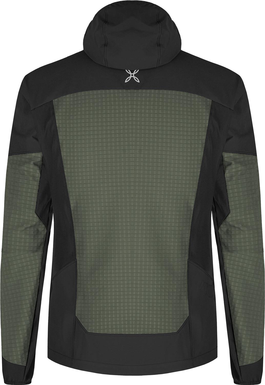 Montura - SEED HOODED JACKET — VERDE SALVIA — Vista posteriore 3