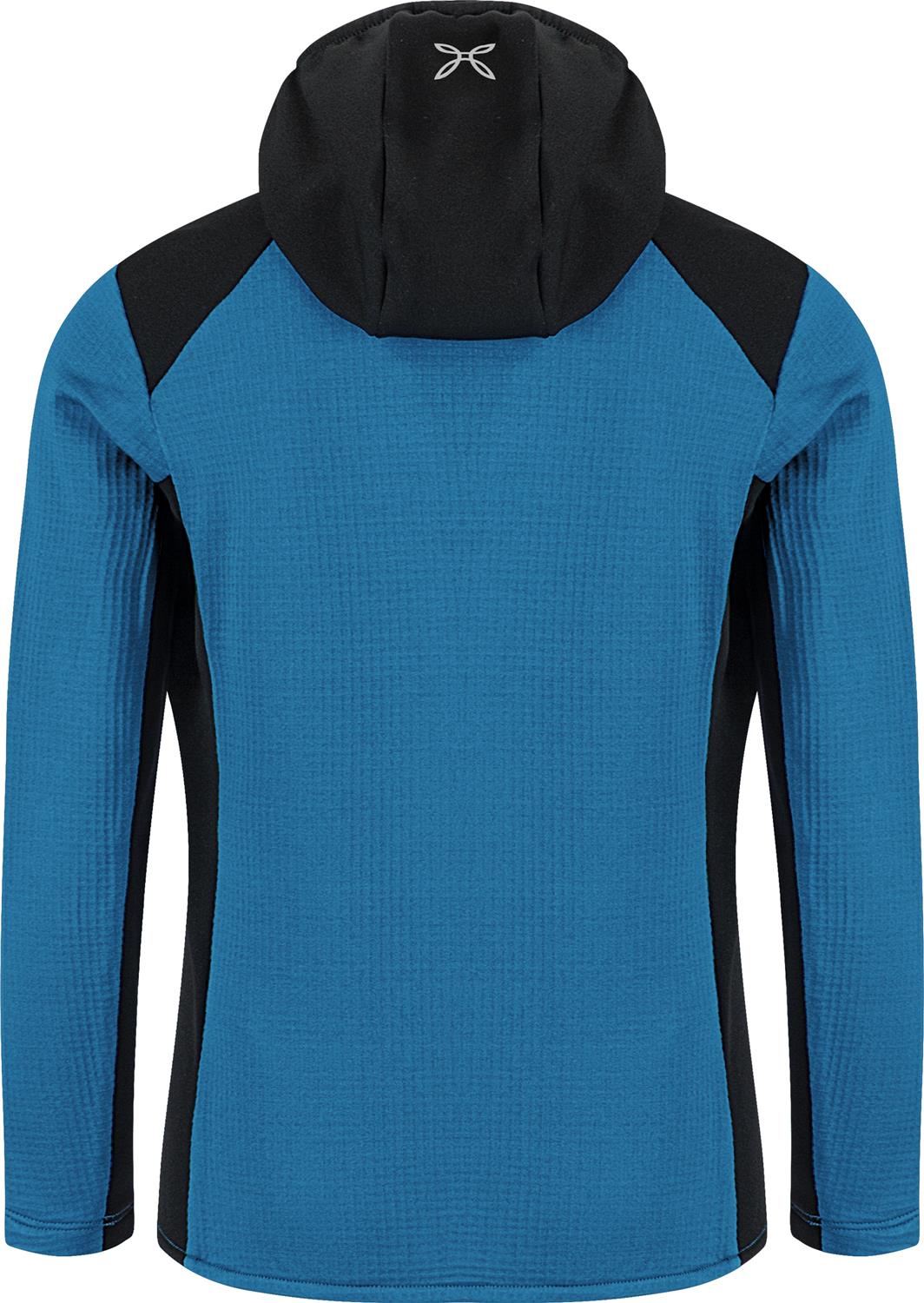 Montura - MELIS HOODED MAGLIA KIDS — DEEP BLUE — Vista posteriore 3