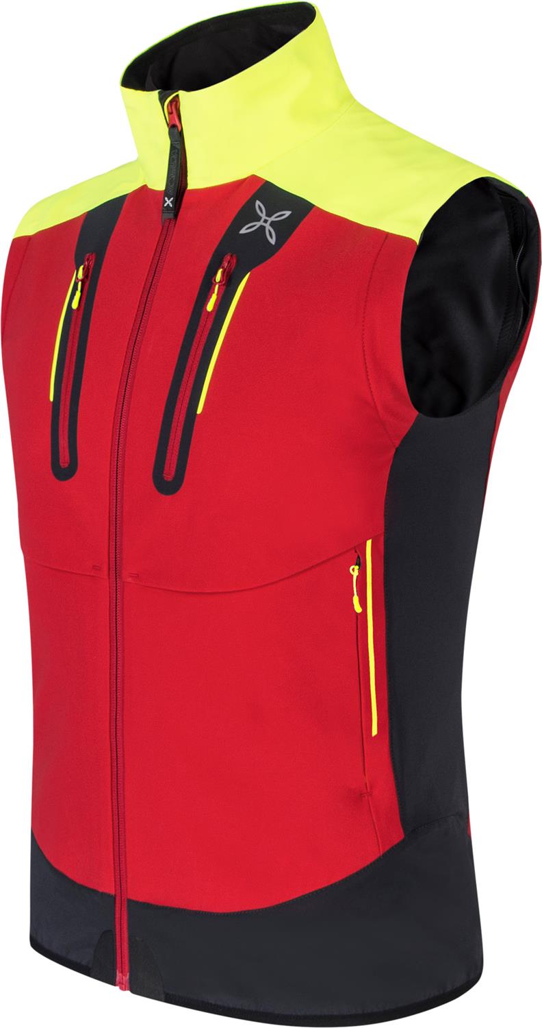 Montura - BRAVE 3 JACKET — ROSSO/GIALLO FLUO — Immagine 2