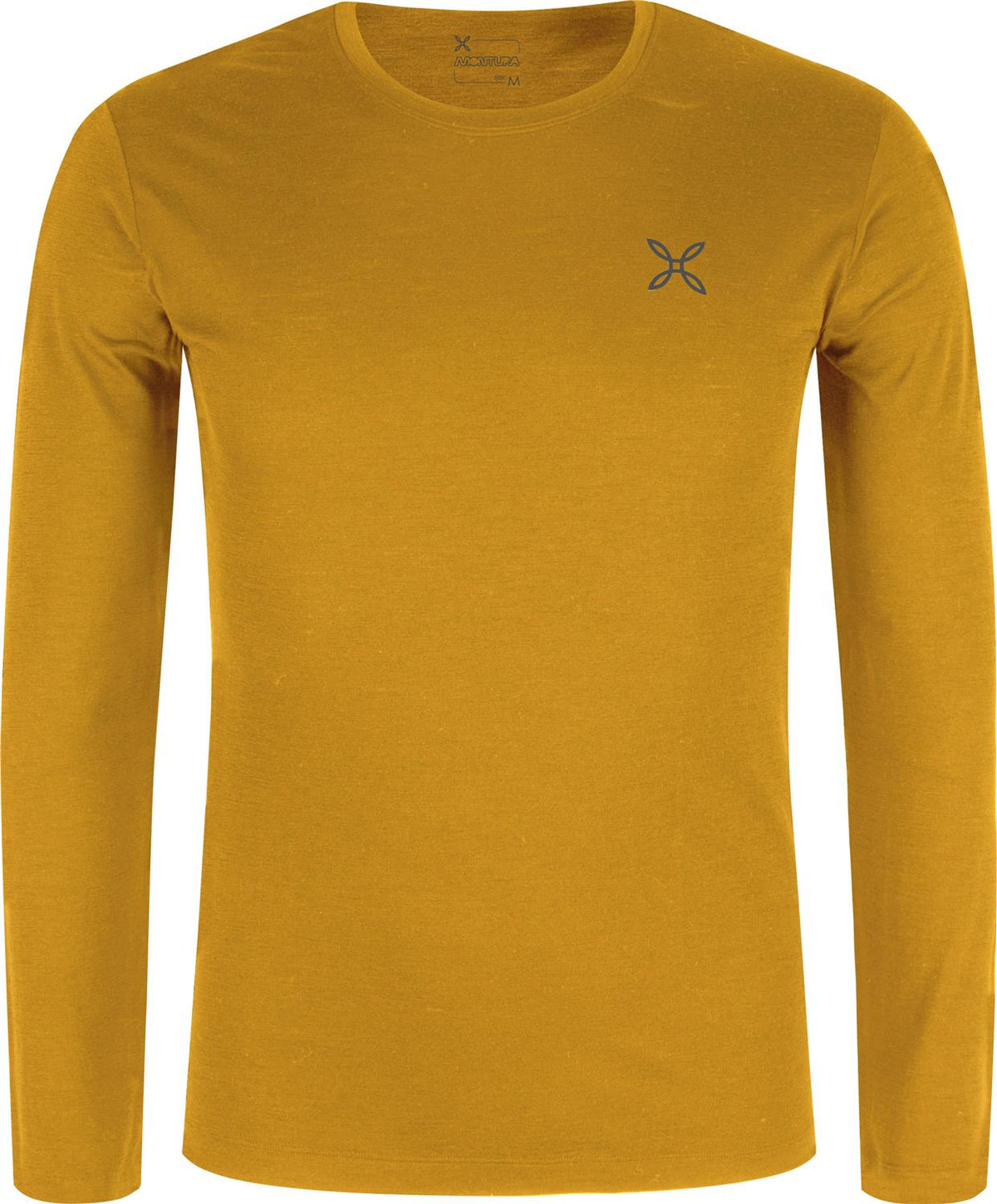 Montura - MERINO MOUNTAIN MAGLIA — MUSTARD — Vista frontale 1