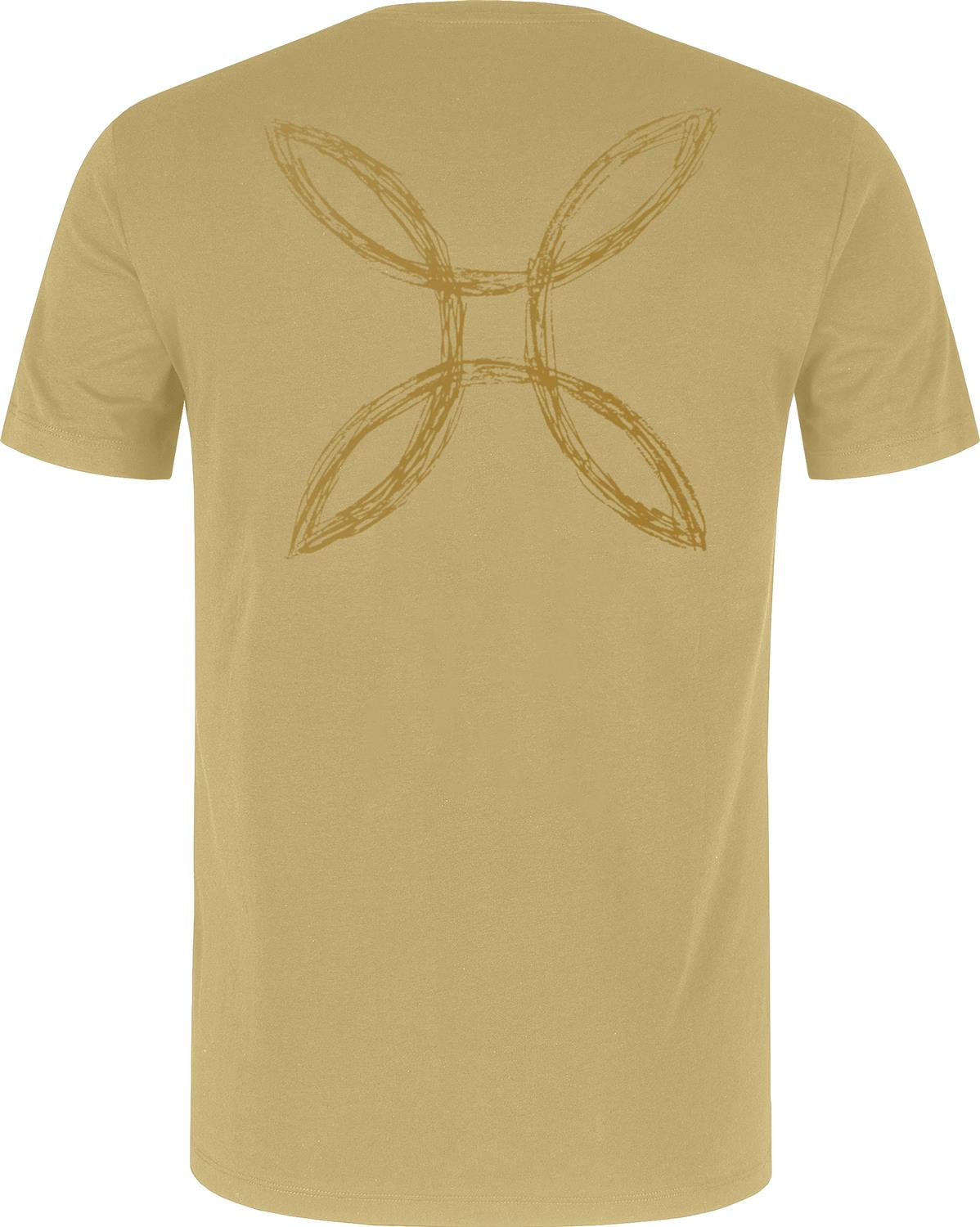 Montura - PENCIL LOGO T-SHIRT — DESERT BEIGE — Vista posteriore 2