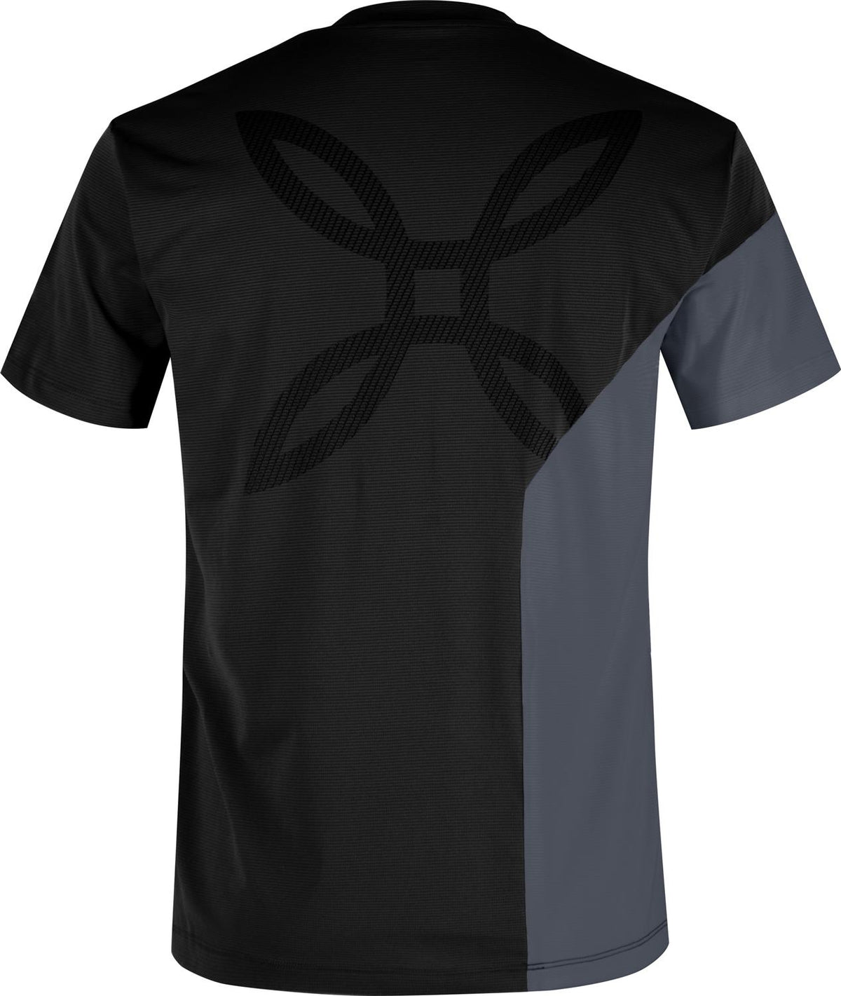 Montura - MIX-UP T-SHIRT — BLACK/PIOMBO — Vista posteriore 2