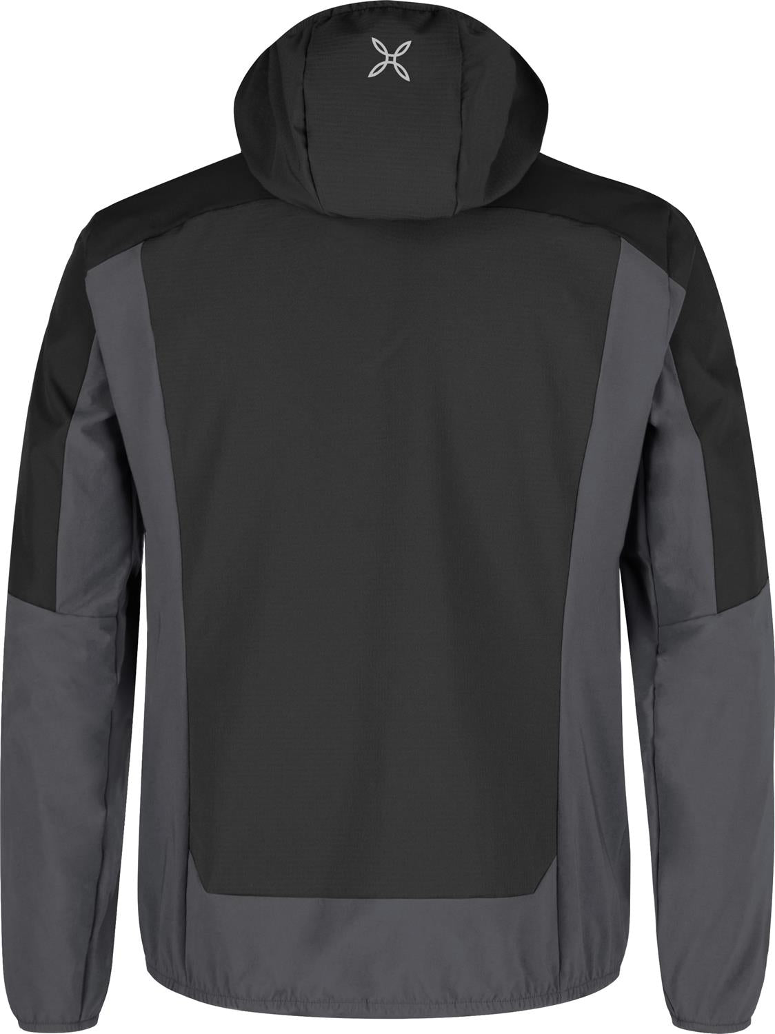 Montura - DOLOMITI WIND HOODED JACKET — BLACK/ANTRACITE — Vista posteriore 3