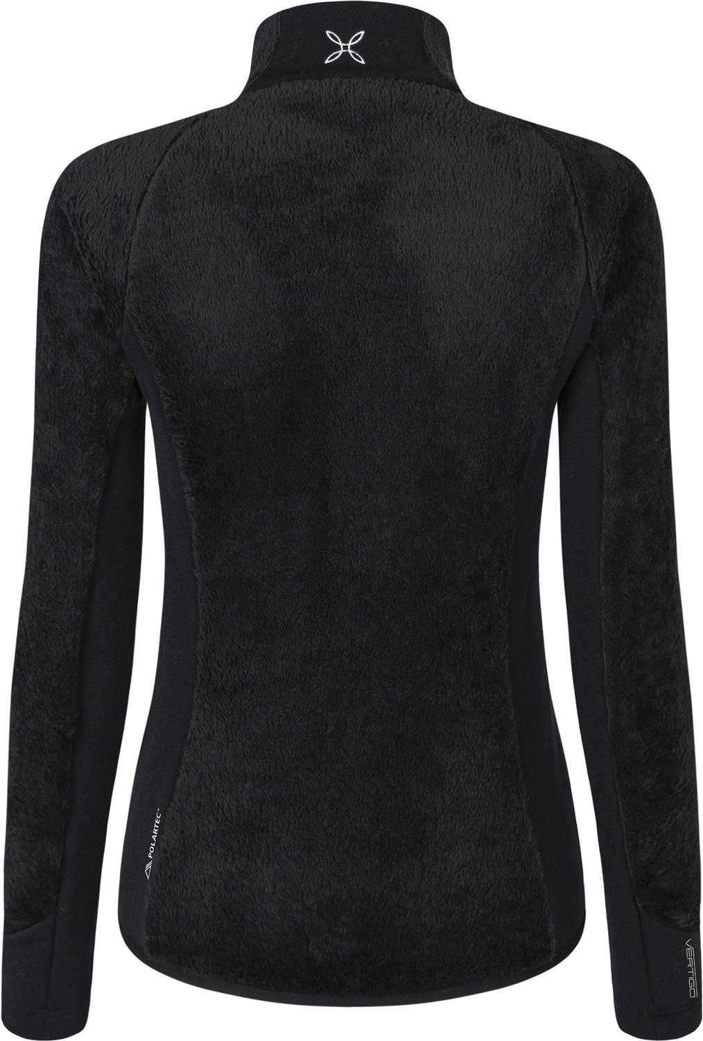 Montura - NORDIC FLEECE 2 JACKET WOMAN — BLACK — Vista posteriore 2