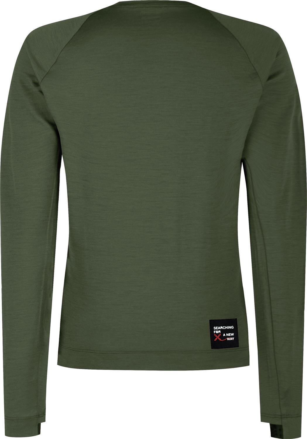 Montura - MERINO ESSENTIAL MAGLIA WOMAN — VERDE SALVIA — Vista posteriore 2