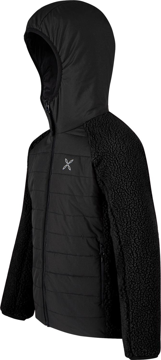 Montura - SHERPA HYBRID JACKET KIDS — BLACK — Immagine 2