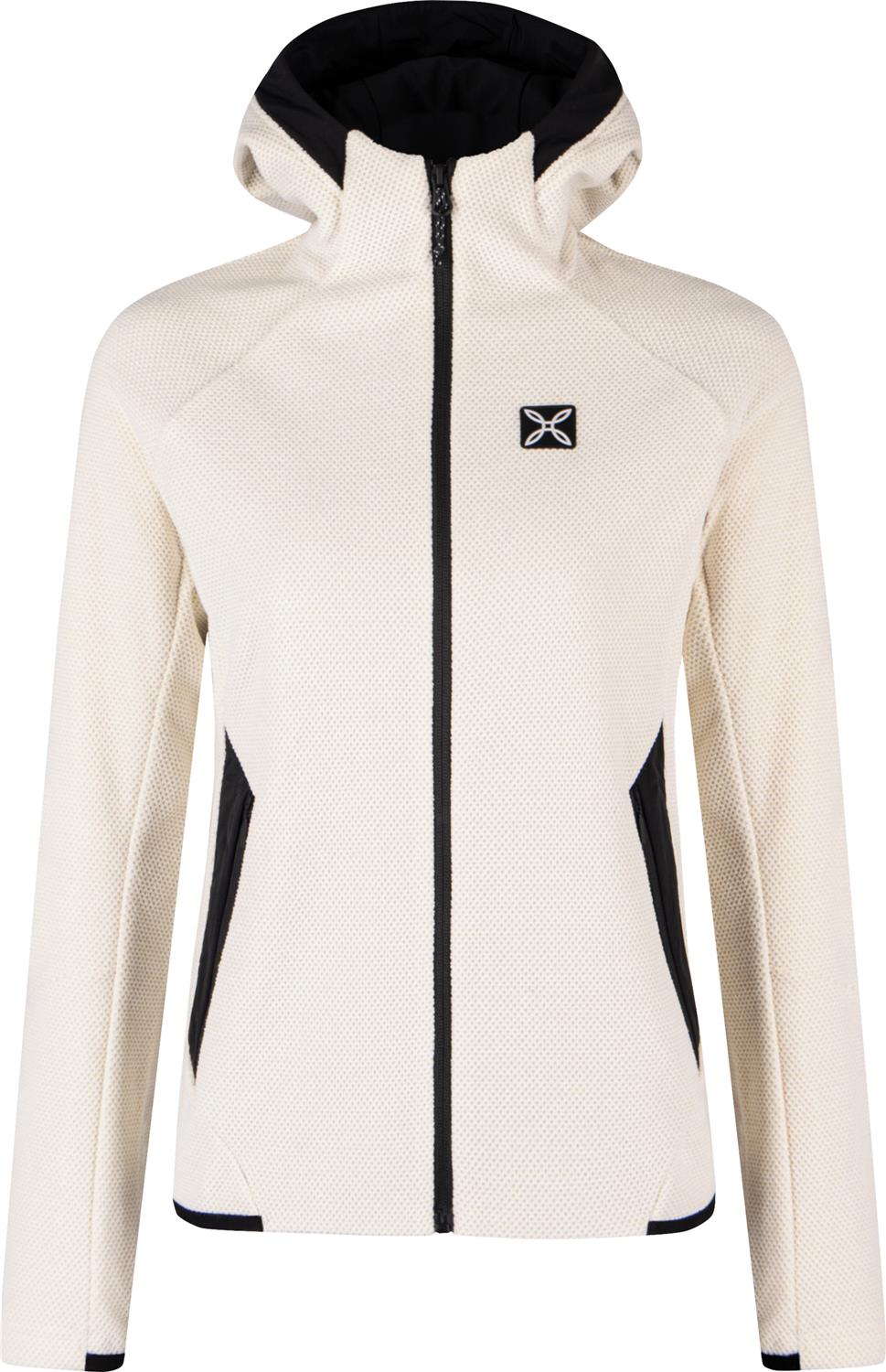 Montura - ARGO HOODED MAGLIA WOMAN — PANNA — Vista frontale 1
