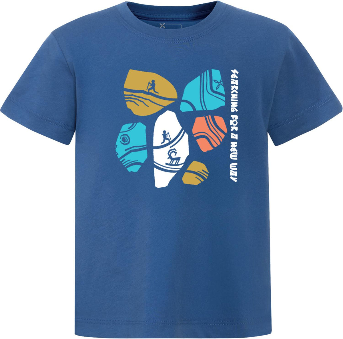 Montura - LIMESTONE T-SHIRT BABY — B.BLUE — Vista frontale 1