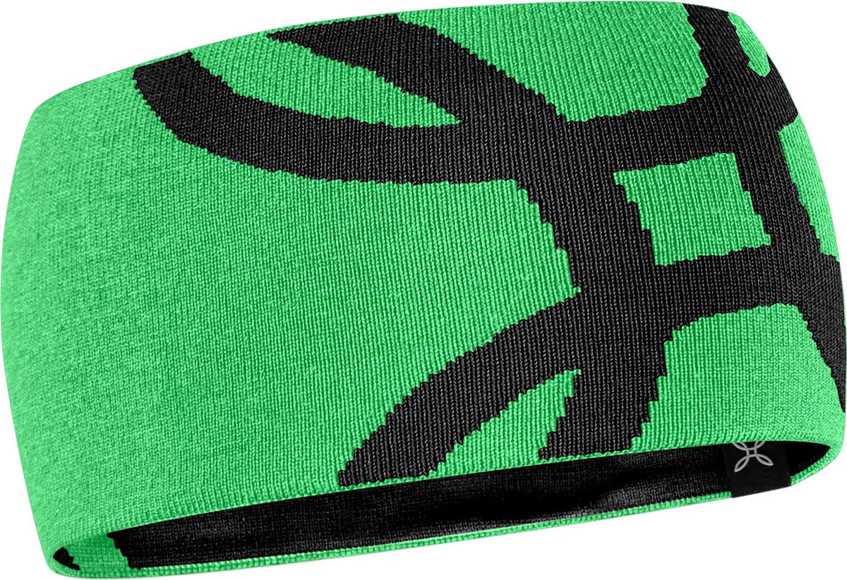 Montura - MERINO LOGO BAND — VIBE GREEN — Vista frontale 1