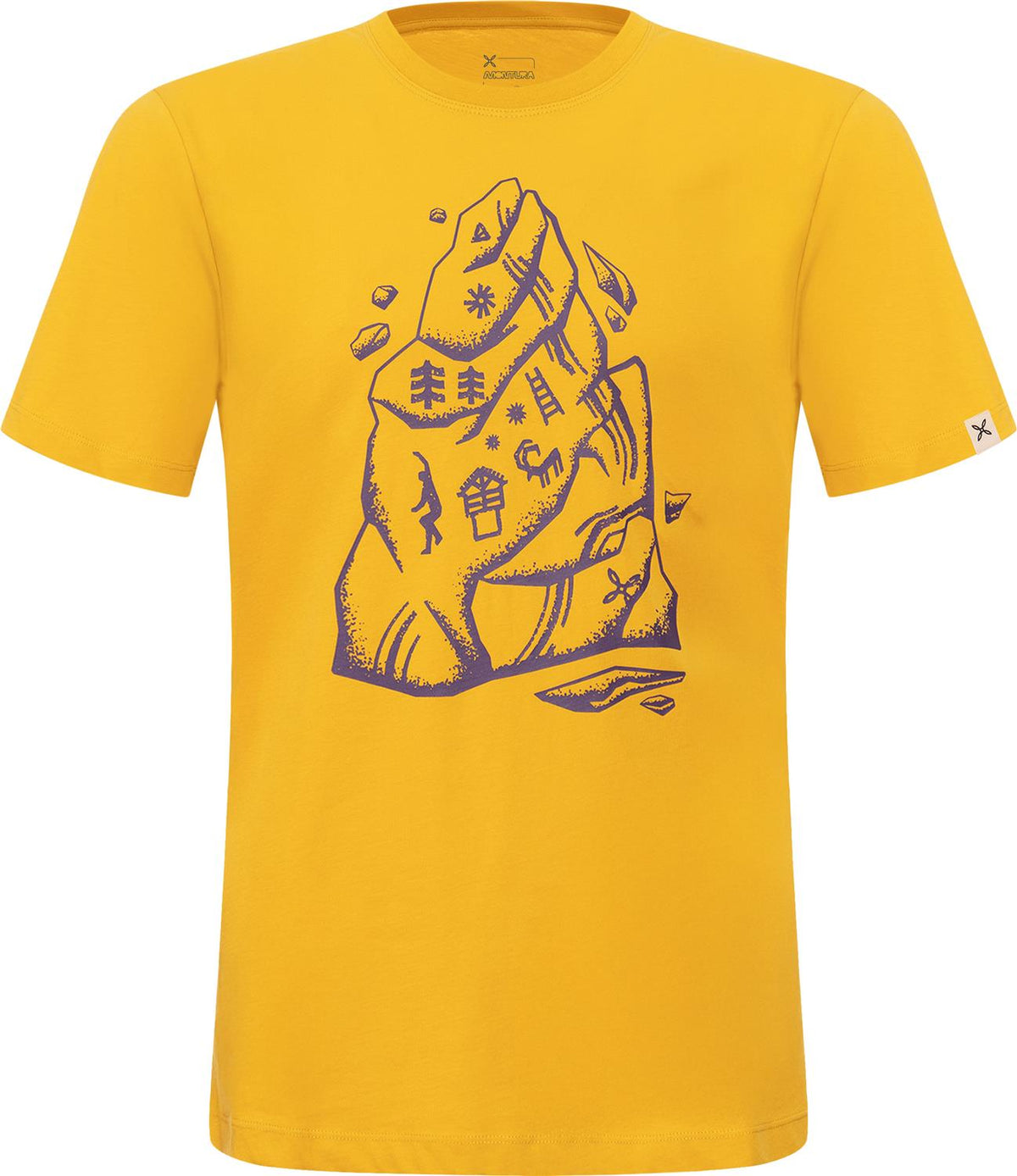 Montura - SPIRE T-SHIRT — MUSTARD — Vista frontale 1