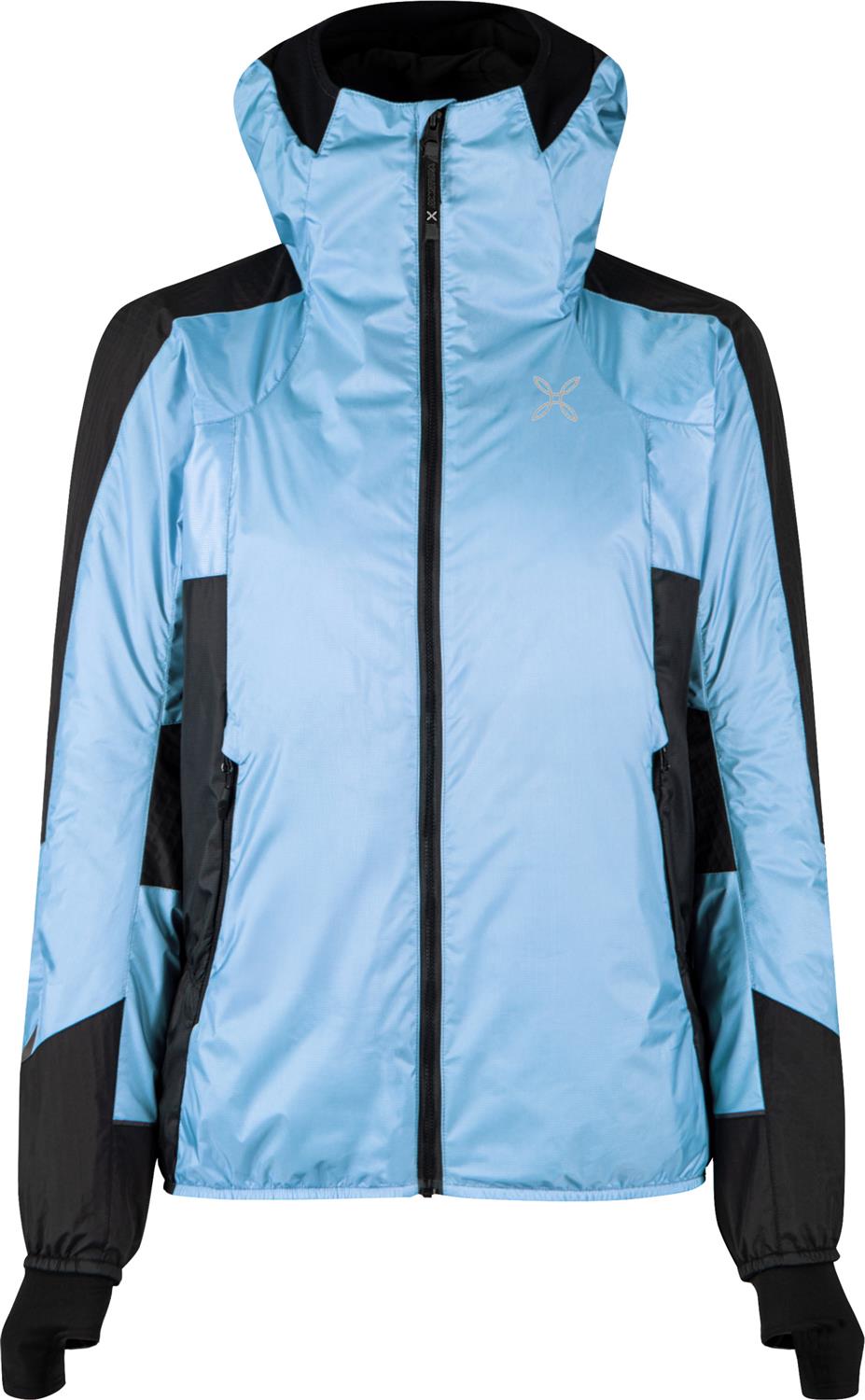 Montura - SKISKY EVO HOODED JACKET WOMAN — DUSK — Vista frontale 1