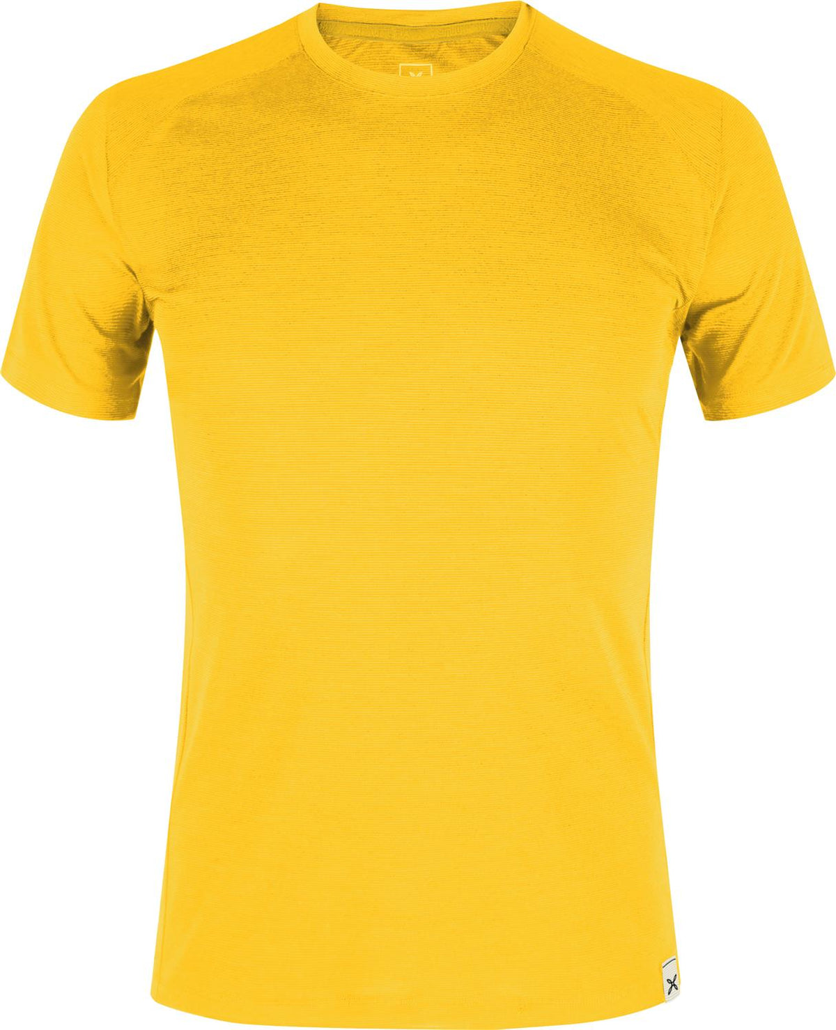 Montura - MERINO MIX T-SHIRT — MUSTARD — Vista frontale 1