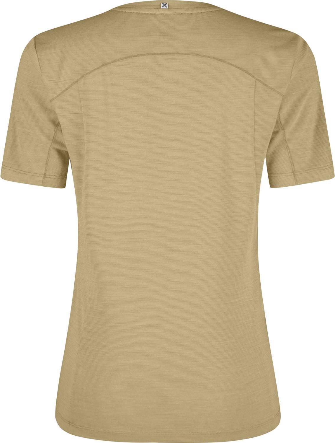 Montura - MERINO MIX T-SHIRT WOMAN — DESERT BEIGE — Vista posteriore 2