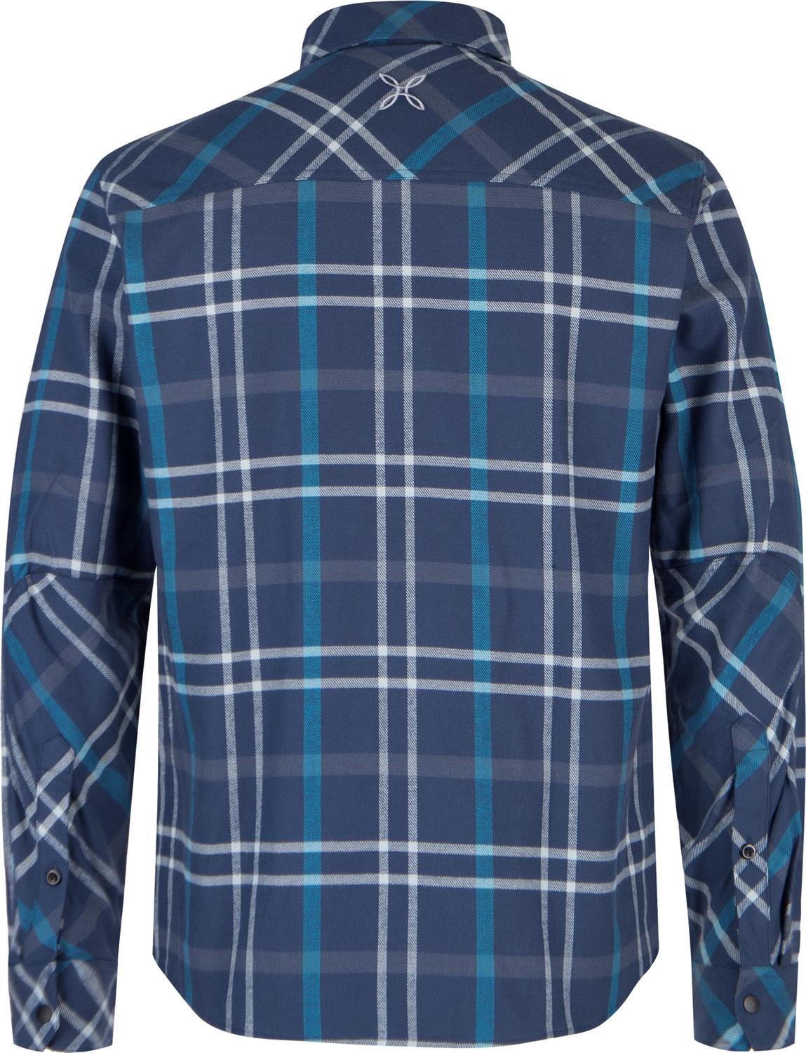 Montura - CHECK SHIRT — GRAPHITE BLUE/DEEP BLUE — Vista posteriore 2
