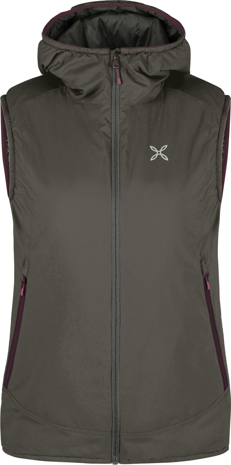 Montura - DOLOMITI VEST WOMAN — VERDE SALVIA/VINACCIA — Vista frontale 1