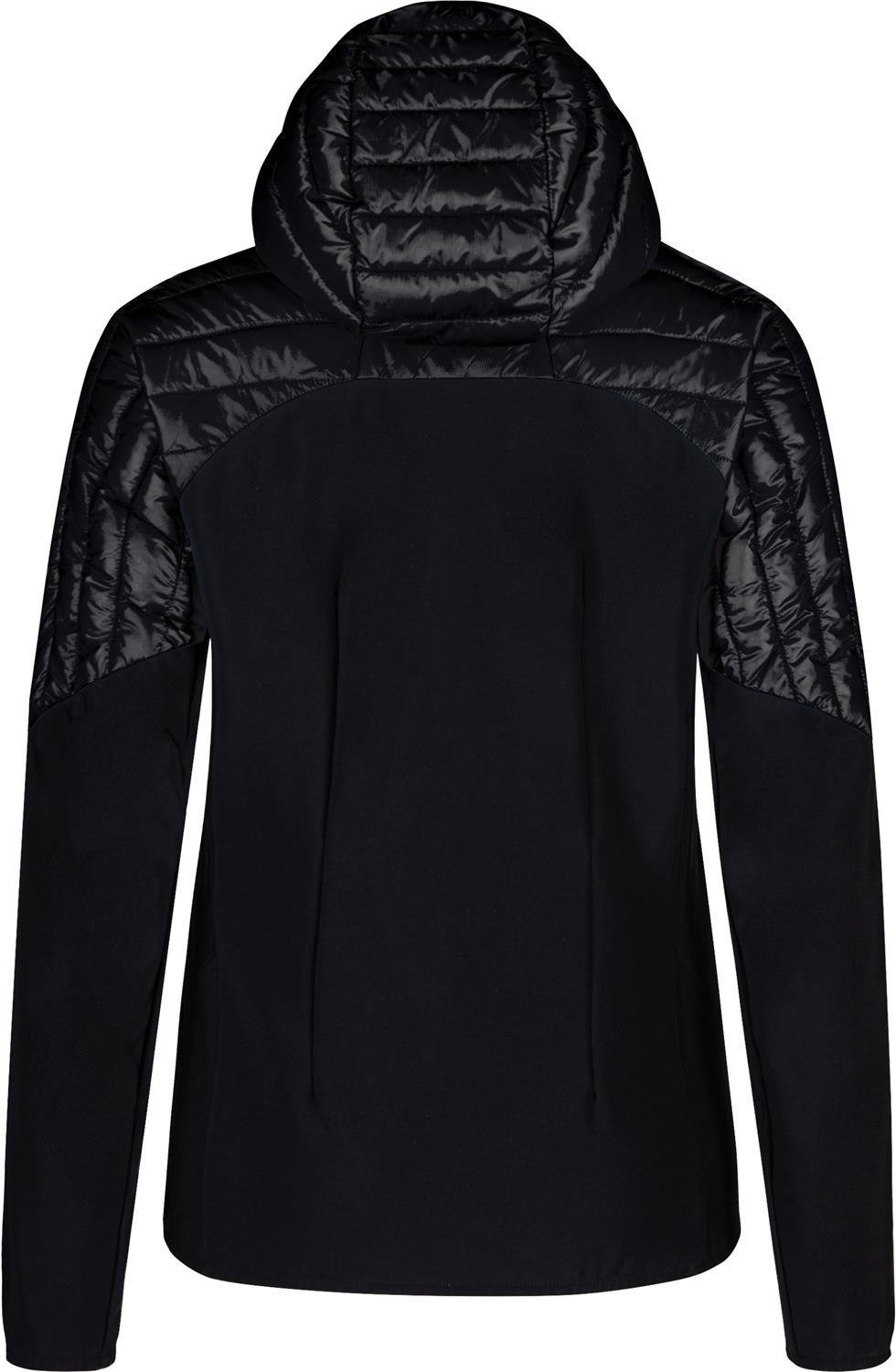 Montura - PEAK HYBRID HOODED JACKET WOM. — BLACK — Vista posteriore 3