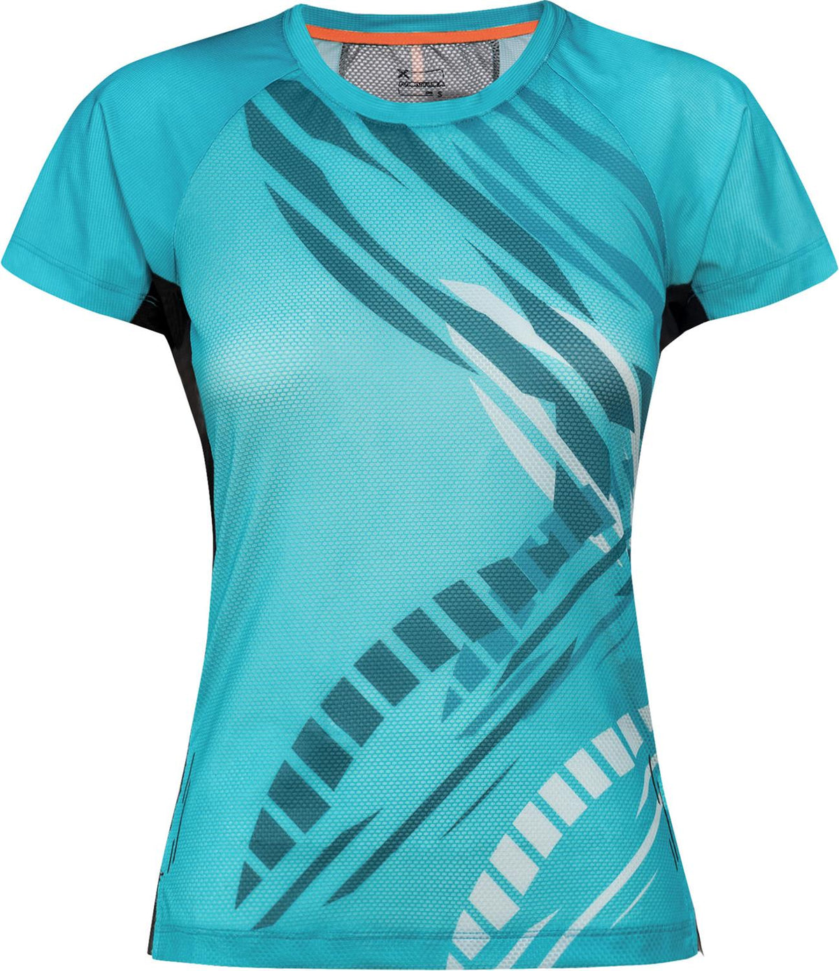 Montura - SHADOW GRAPHIC T-SHIRT WOMAN — TURQUOISE — Vista frontale 1