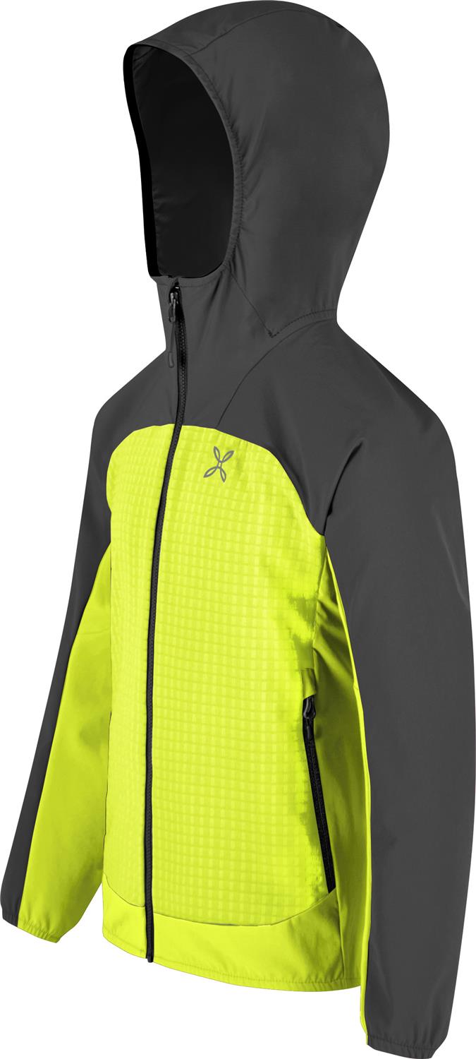 Montura - SPEED HOODED JACKET KIDS — VERDE LIME/ANTRACITE — Immagine 2